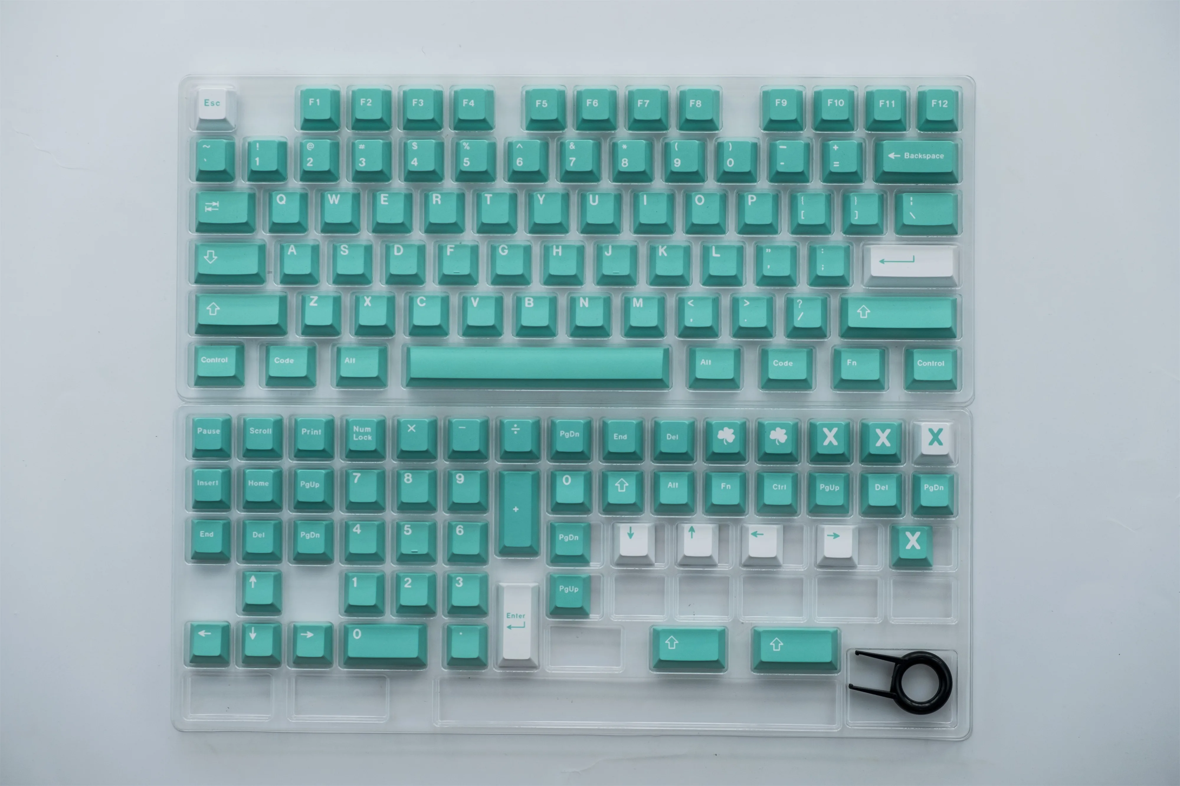 GMK-tecla PBT Tiffany, 129 PBT Kycaps Cherry Profile DYE-SUB, personalizadas, para teclado mecánico