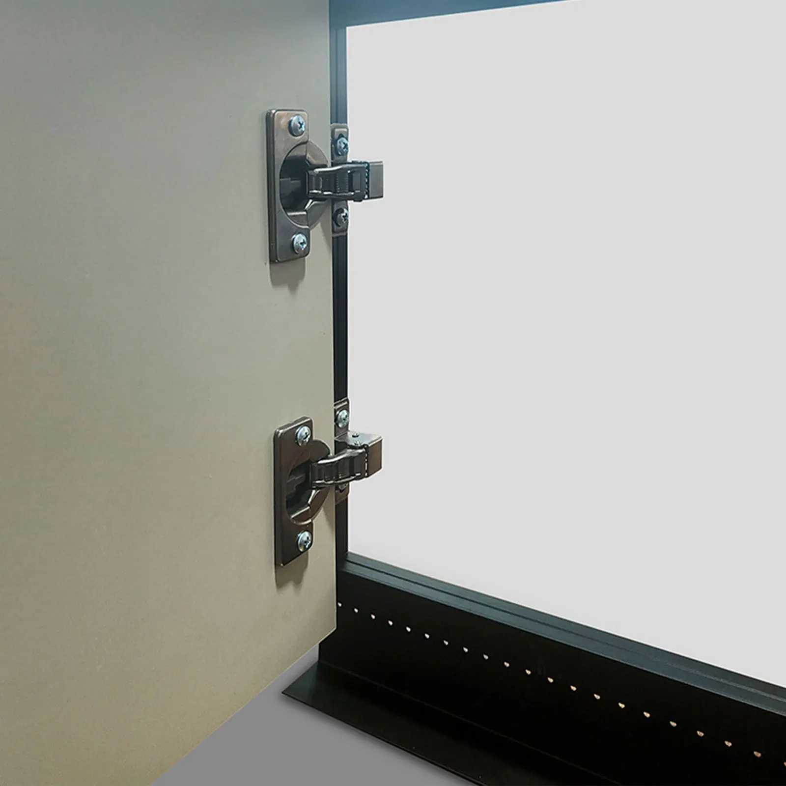 4Pcs Self Closing Door Hinges Furniture Hardwares Connector Soft Closing Cupboard Hinges Accessories Short Arm Replacement