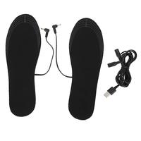 USB Heated Insoles, Rechargeable Warm Foot Pads, Washable & Trimmable Thermal Insoles