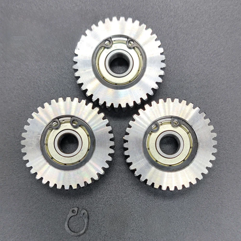 AliExpress 3pcs 36 Teeth Electric Vehicle Bike Steel Gear with Spring E-bike 36T Electric Motor Metal Gears Diameter 38 mm Thickness 11 mm