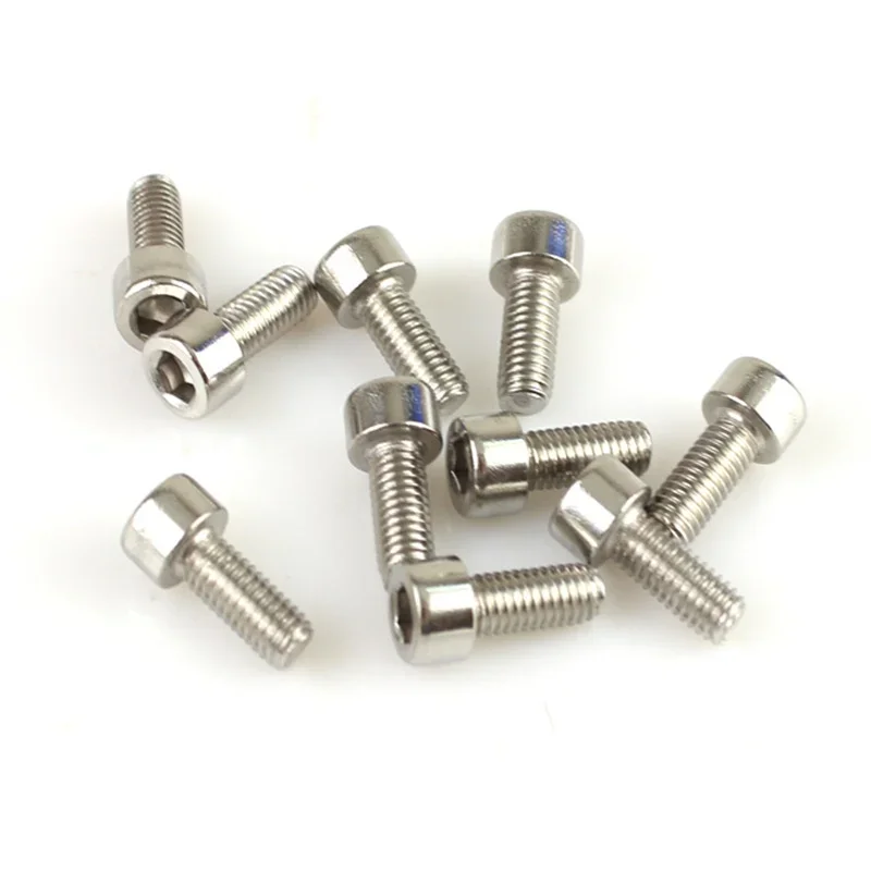 AliExpress 10pcs Bicycle Hexagon Screws Brake Rotor Bolts M5x12mm Stainless Steel Road Bike Fixing Screws