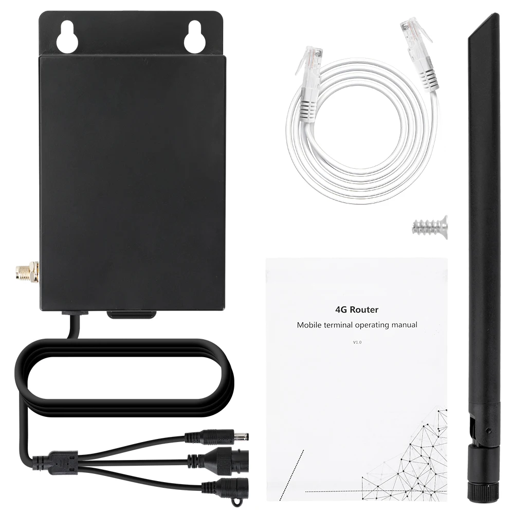 W2มินิ4G LTE protable เราเตอร์กลางแจ้งไร้สาย WIFI ติดตั้งเร็วเน็ตเวิร์กบูสเตอร์300Mpbs รองรับซิมการ์ดทั้งหมด Netcom