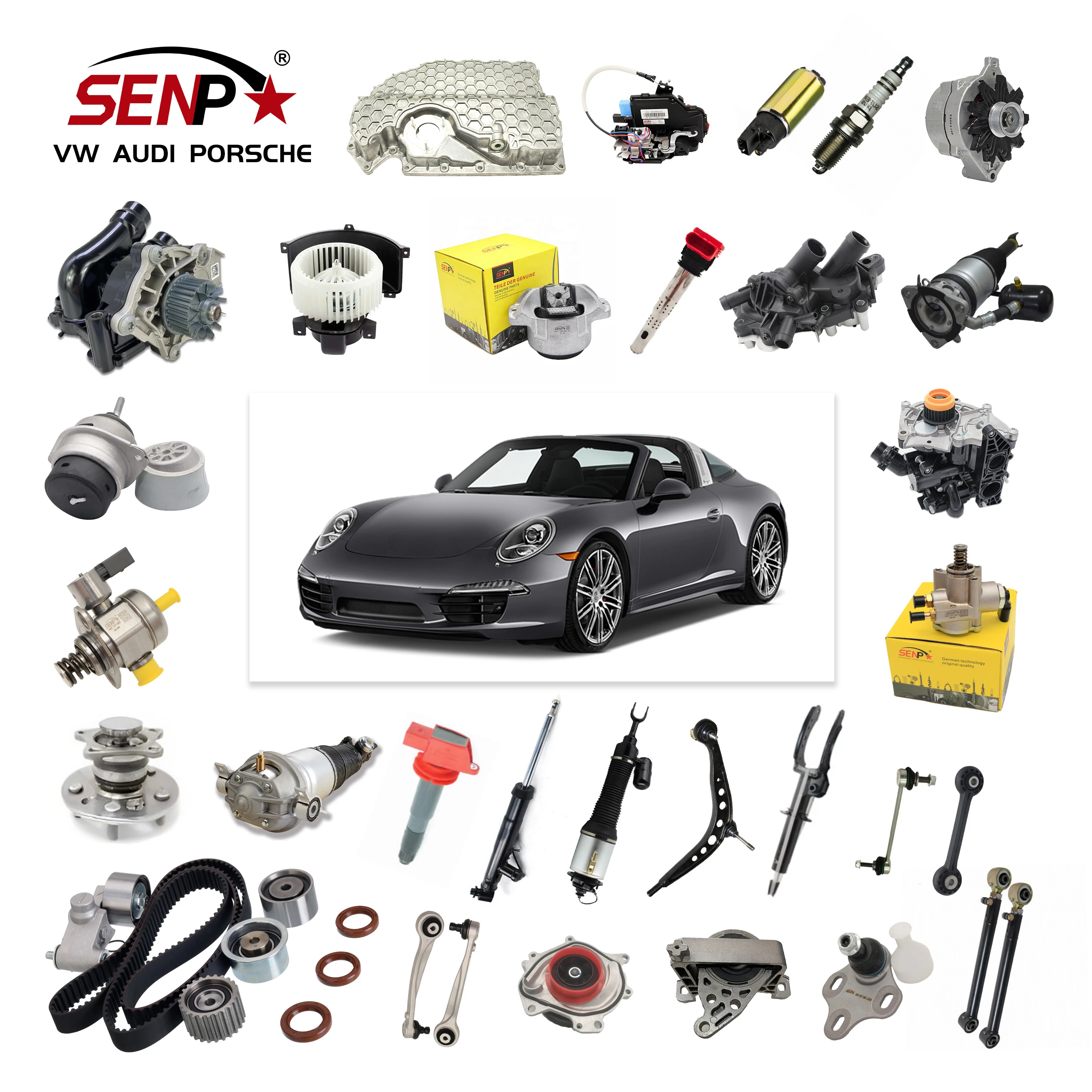 SENP Wholesale China Cheap Other Auto Spare Parts Accessories for German Car Parts for VW Audi Porsche