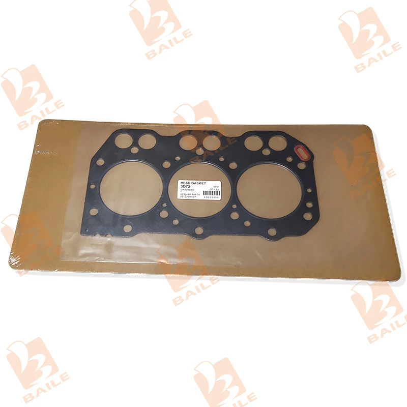 Cylinder Head Gasket For Kubota 3D72 Engine