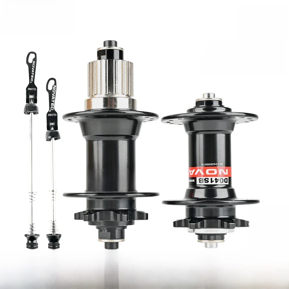 AliExpress NONE Novatec Bicycle Hubs D041/D442SB MTB Bike Hub CR-MO Steel Freehub Cassette 7 Bearings 12S Micro Spline 12 Speed 32 Holes