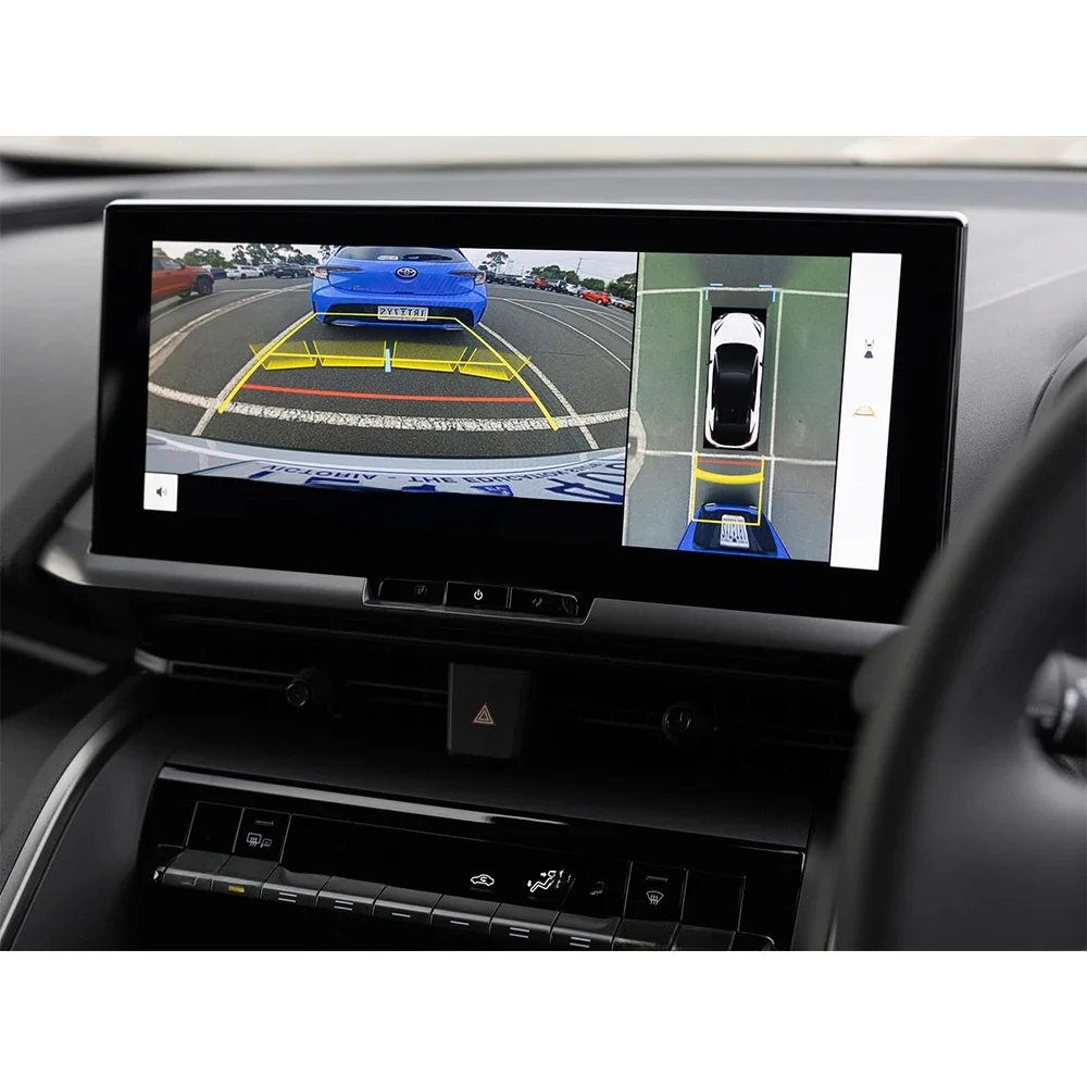 Dla Toyota C-HR CHR 2024 12.3 cal LCD do samochodu ekran dotykowy nawigacja GPS akcesoria ochronne folia PET akcesoria — zdjęcie 2