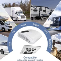 Climatisation automobile 12V, chauffage et refroidissement, climatisation portable pour camping-car, climatisation de toit, unité de stationnement électrique pour voiture, camion, fourgonnette 8