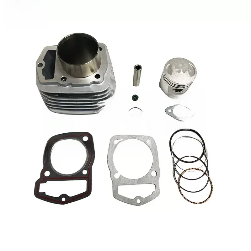 Akcesoria motocyklowe 63mm Cylinder silnika 185CC zestaw pierścieni uszczelek tłoka zestaw silnika do Honda XL185 Motoblock części do sprzętu ATV — zdjęcie 2