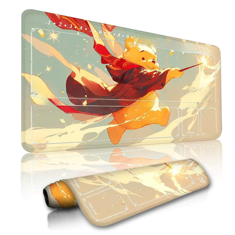 Lorcana  Playmat Free Storage Bag Size 24X14IN Trading Card Game Protective Mats Scratch-Resistant Durable Mouse Pad 7