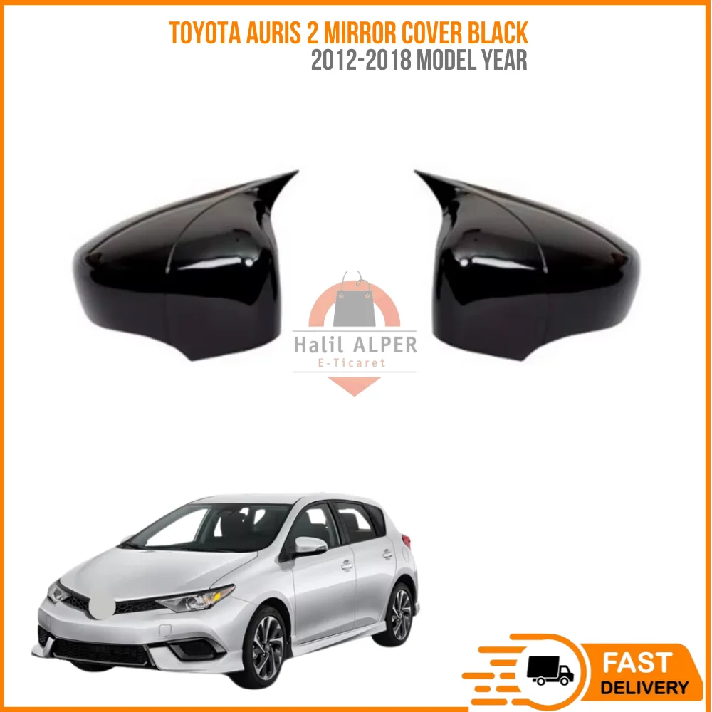 For Toyota Auris 2 mirror cover piano black from 2012-2018. A + quality modified design affordable price high quality