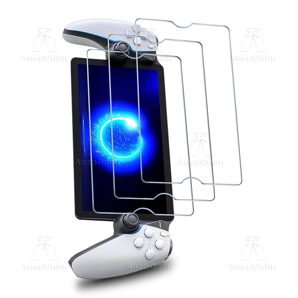 PS Portal Tempered Glass Screen Protector 2.5D Curved Edge 9H Hardness Shatterproof Anti-Scratch Anti-Fingerprint HD Bubble-Free