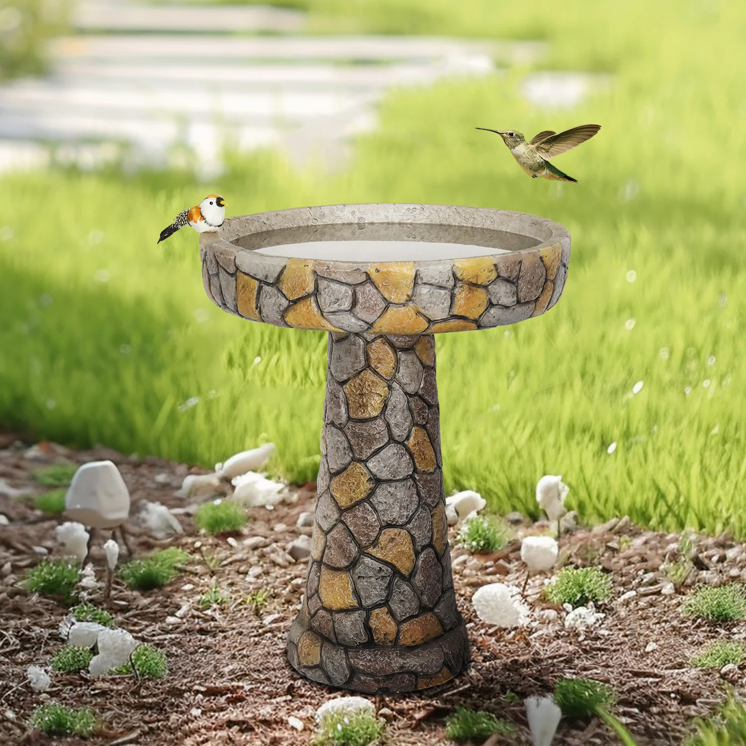 Outdoor Bird Bath - 24