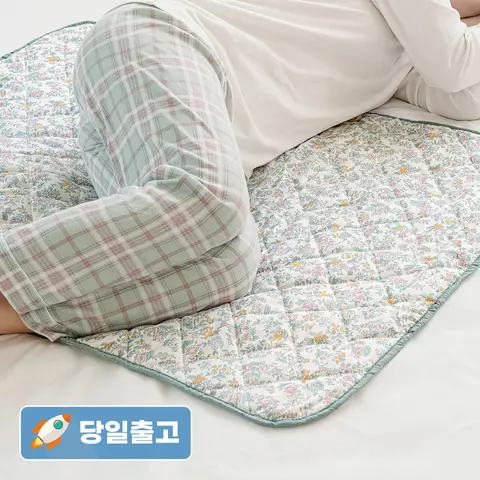 thezari 더자리 에코항균 그날 안심 생리 누빔 침대 방수패드 2size 9color
