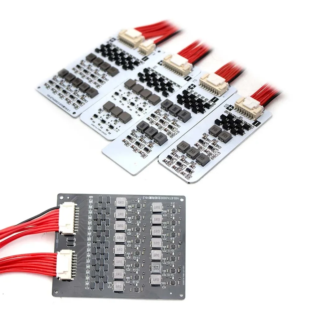 Batterie au Lithium 1,5a, égaliseur actif, carte d'équilibrage 6S 7S 8S 10S 13S 14S, transfert d'énergie, Li-Ion Lifepo4 Bms 24V 36V 48V
