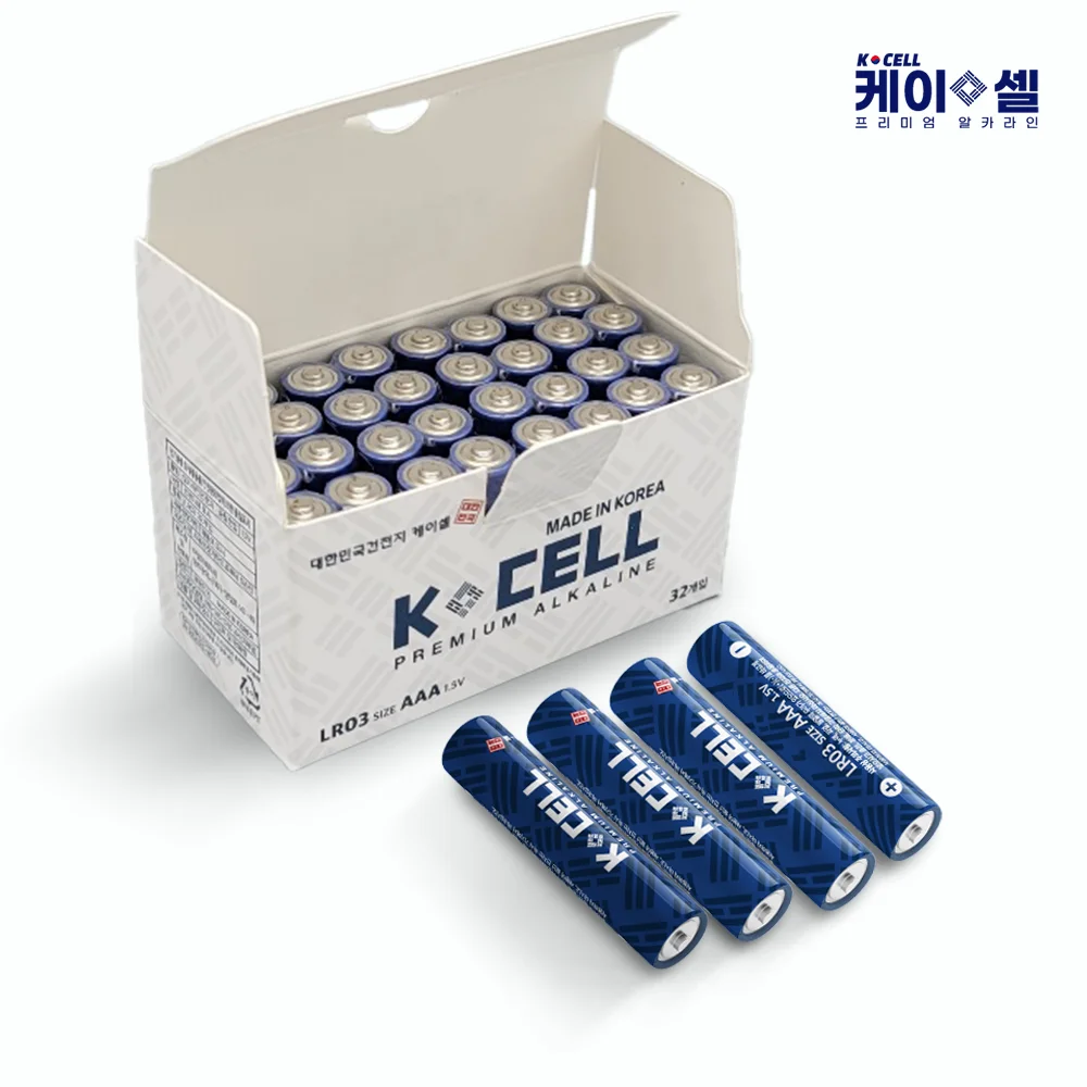 بطارية قلوية K-Cell ، AA ، 32