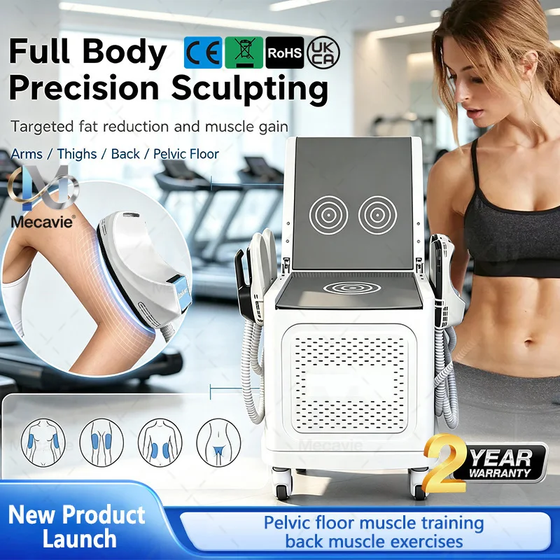 New Pro RF 6500W HI-EMT Electromagnetic Machine Ultra Sculpt Muscle Stimulation Weight Loss Full Body Shaping For Home Salons