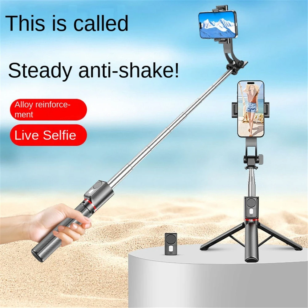 FANGTUOSI 170cm extender Selfie Stick trípodes con abrazadera para teléfono móvil para Samsung iPhone Huawei Xiaomi soporte