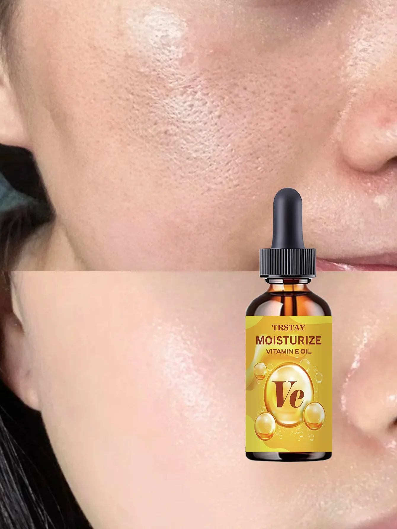 Hydrating Brightening Serum for Large Pores Smooth Petal Like Skin Enhances Radiance Moisture Retention Youthful Glow Flawless S - Image 6