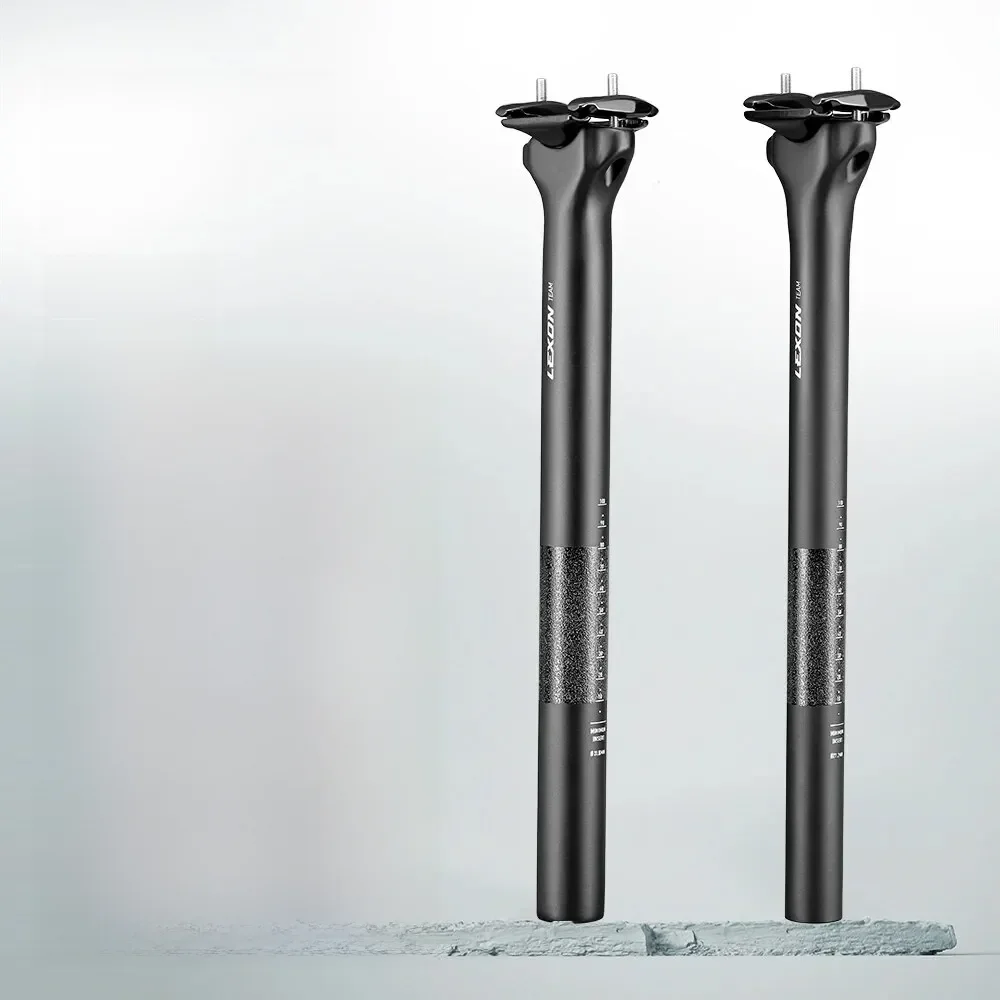 AliExpress UK Lexon LEXON Ultralight Carbon Bike Seatpost 27.2/31.6MM 0MM Offset MTB/Road 400MM Seat Tube Cycling