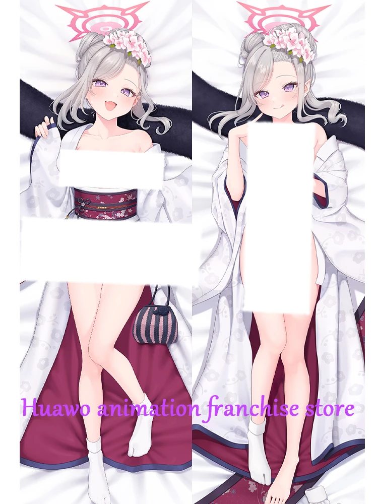 Anime Dakimakura Pillow Asagi Mutsuki 2-Side Print Pillowcase Hugging Body Cushion Cover Otaku Waifuristmas Decoration 2023