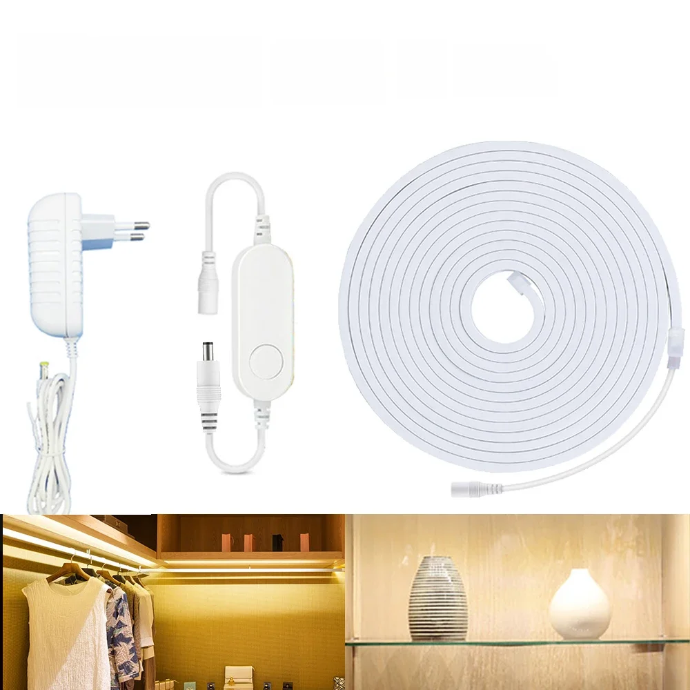 Tuya Zigbee 12V Neon LED Streifen 1m 2m 3m 4m 5m Wasserdicht Dimmbare Lampe Warmweiß weiß 3000-6500K fr Alexa Home assistent Google