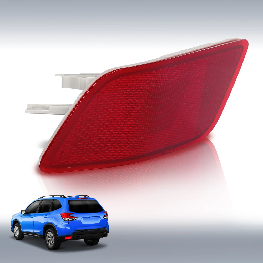 

Car Rear Bumper Reflector Red Driver Left Side Fit for 2019-2024 Subaru Forester 84551Sj010 Plastic Abs Waterproof Snowproof