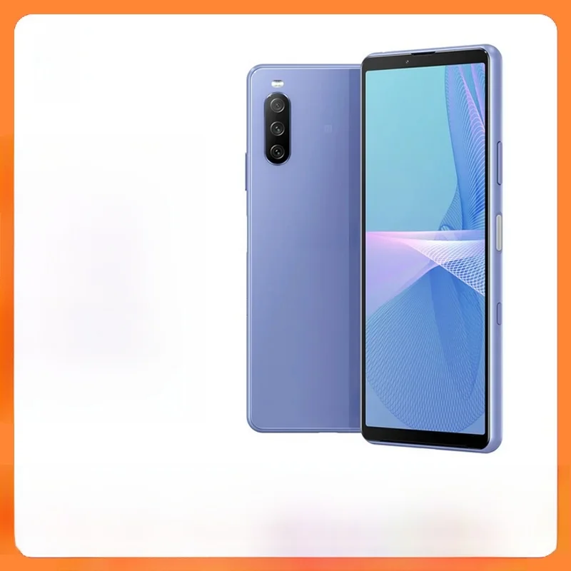 Sony Xperia 10 iii version japonaise 128GB 5G téléphone Android Original débloqué 6.0 "huit nucléaire 6GB RAM 12MP X10 III carte unique