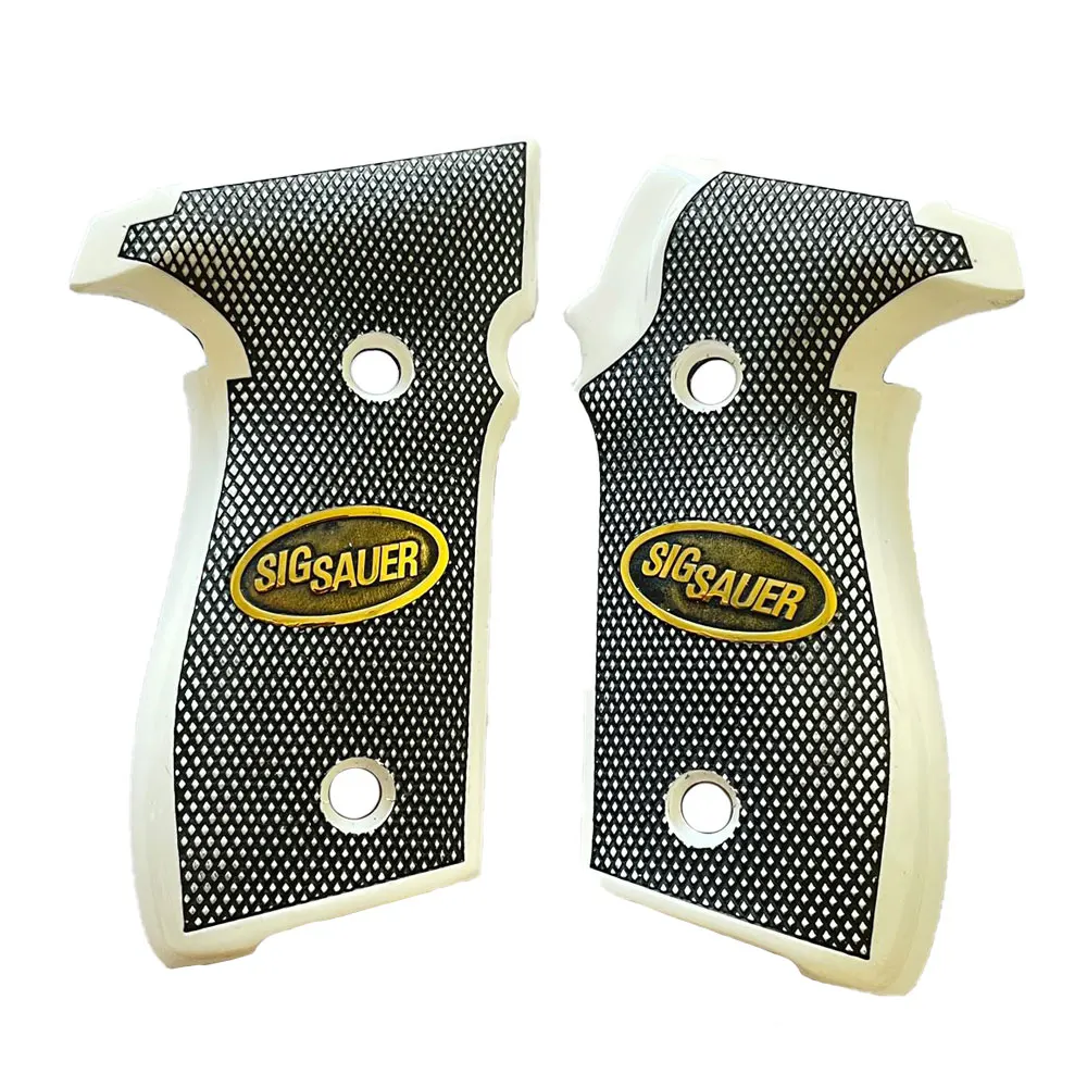 

Salvatore Plexi Handle Pistol Grips for Sig Sauer P229 - Professional Grade Accessory Tactical Airsoft Gun Hunting Accessories