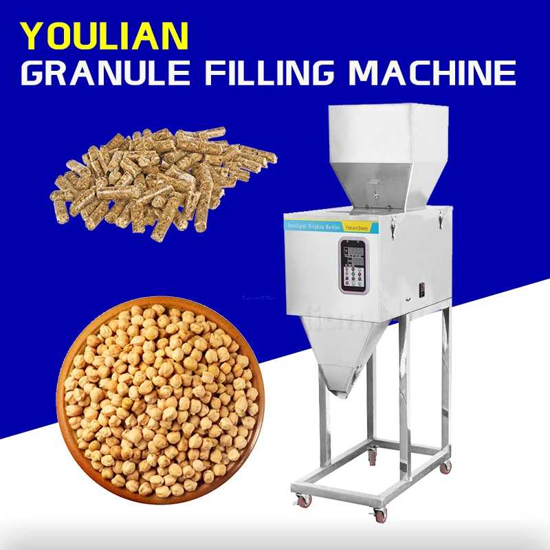 FZ-3000 Automatic 50~3000g Vertical Digital Control Filler Chicken Feed Seeds Coffee Beans Particle Powder Filling Machine