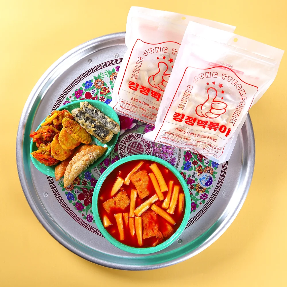 을지로 컨테이너피플 킹정떡볶이 밀키트 530g 2인분