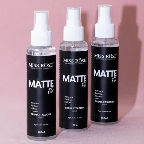 Bruma Fixadora Matte Fix 120ml - Miss Rôse