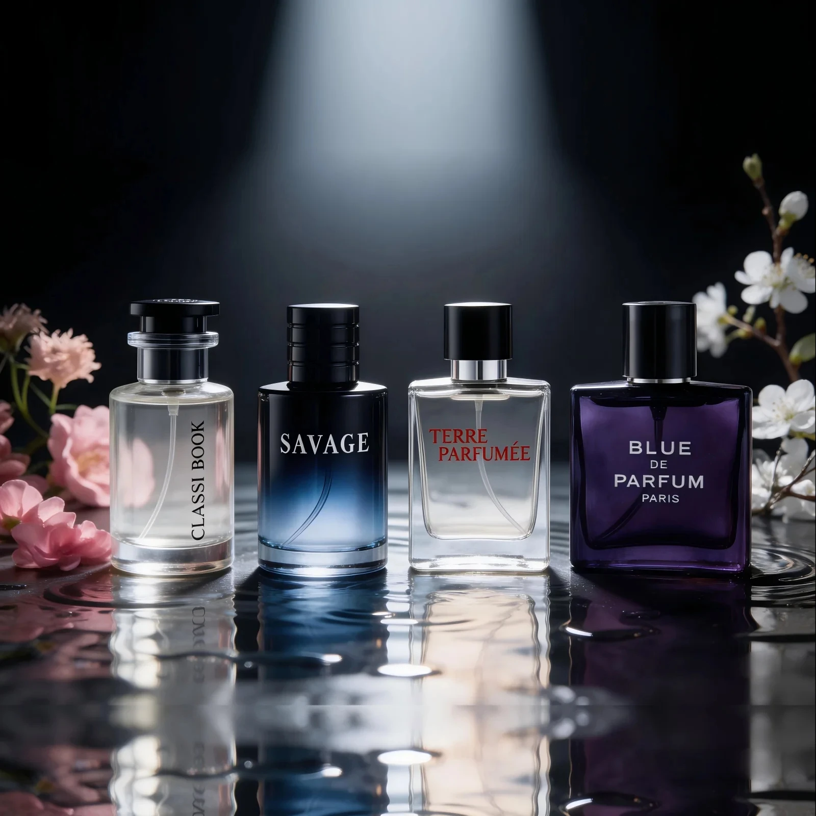 

Light Luxury Unisex Perfume Gift Set (4-Bottle Pack) — 120ml — Natural Fragrance, Long-Lasting & Captivating