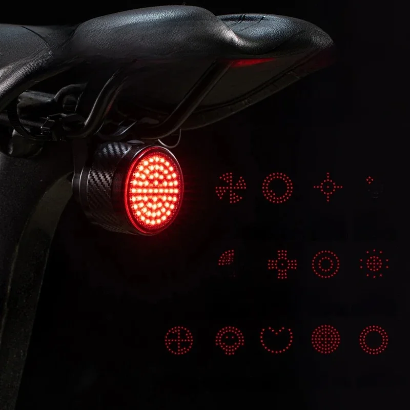 AliExpress OFFBONDAGE Bicycle Rear Light Smart Auto Brake Sensing Tail Light LED Charging Waterproof Cycling Taillight Bike Accessories