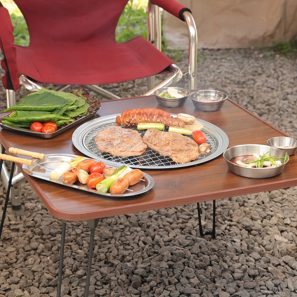 All-In-One Plaz All-Purpose Table Folding Barbecue Table Korean Home Shopping Broadcast Products