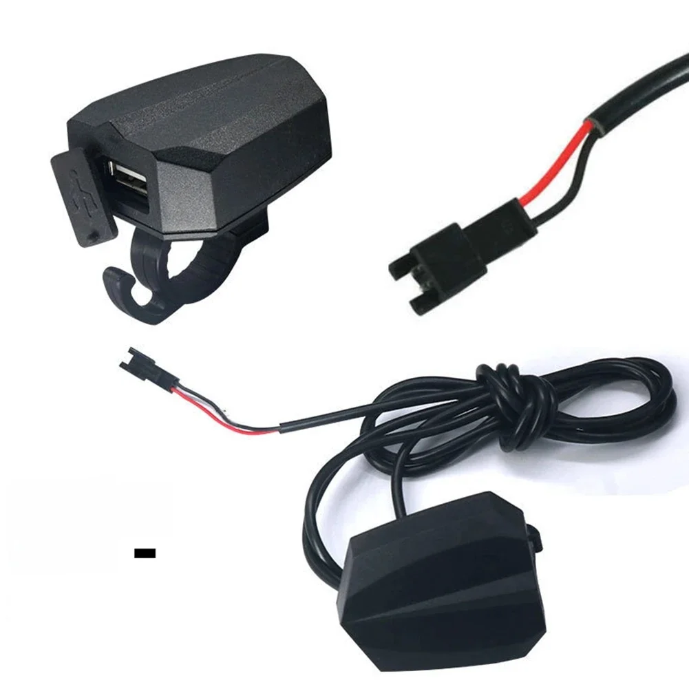AliExpress Electric Bicycle USB Charger Waterproof 53x46mm DC 12-60V E-bike Phones Charger USB Charger Output 5V 2A Bike Parts