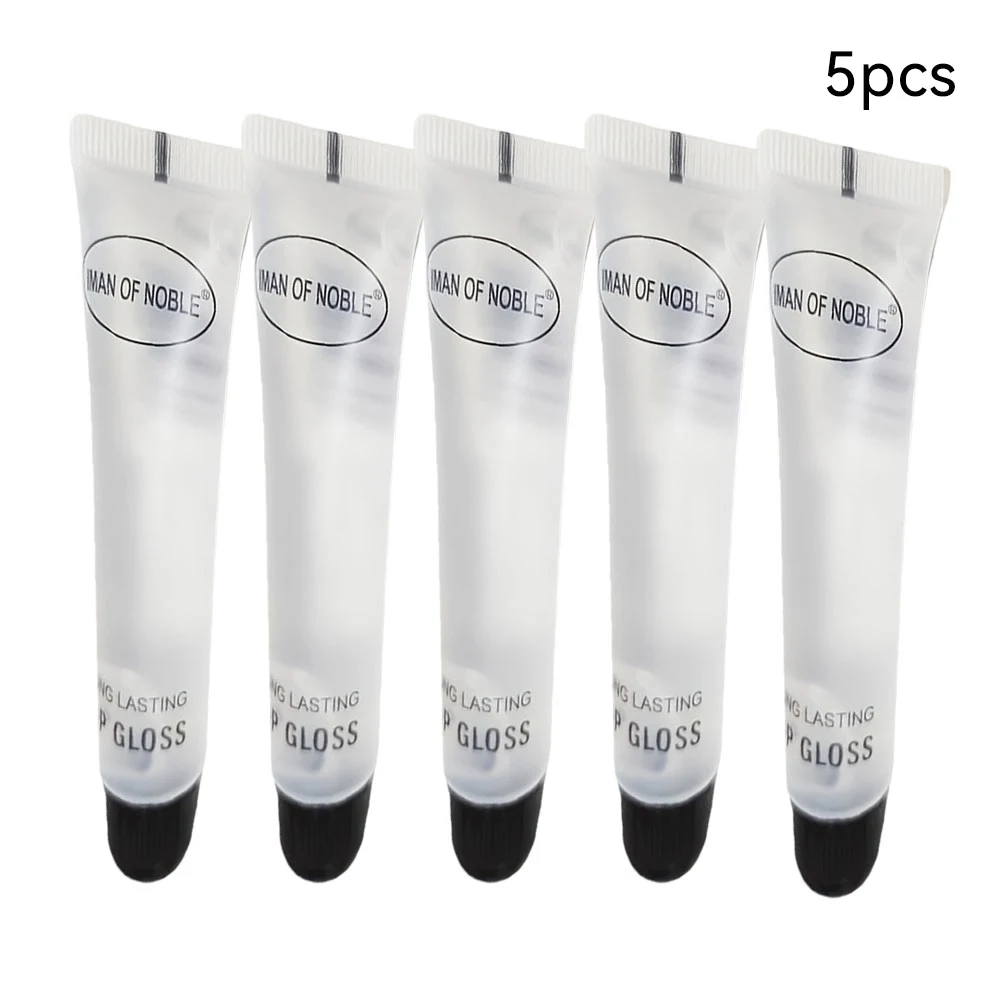 Brillant à lèvres finition brillante 5 pièces, crème hydratante pour tous les Types de peau, huile à lèvres hydratante Non collante, longue durée pour les lèvres sèches
