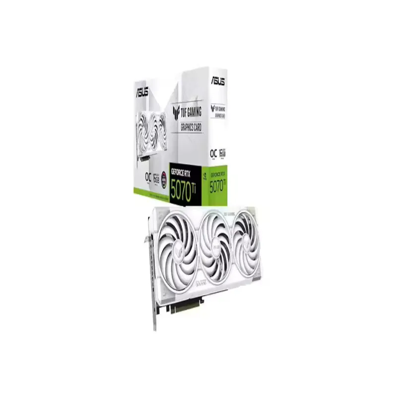 BEST PROMO OFFER ASUS TUF Gaming GeForce RTX ™ 5070 Ti 16GB GDDR7 White OC Edition Gaming Graphics Card