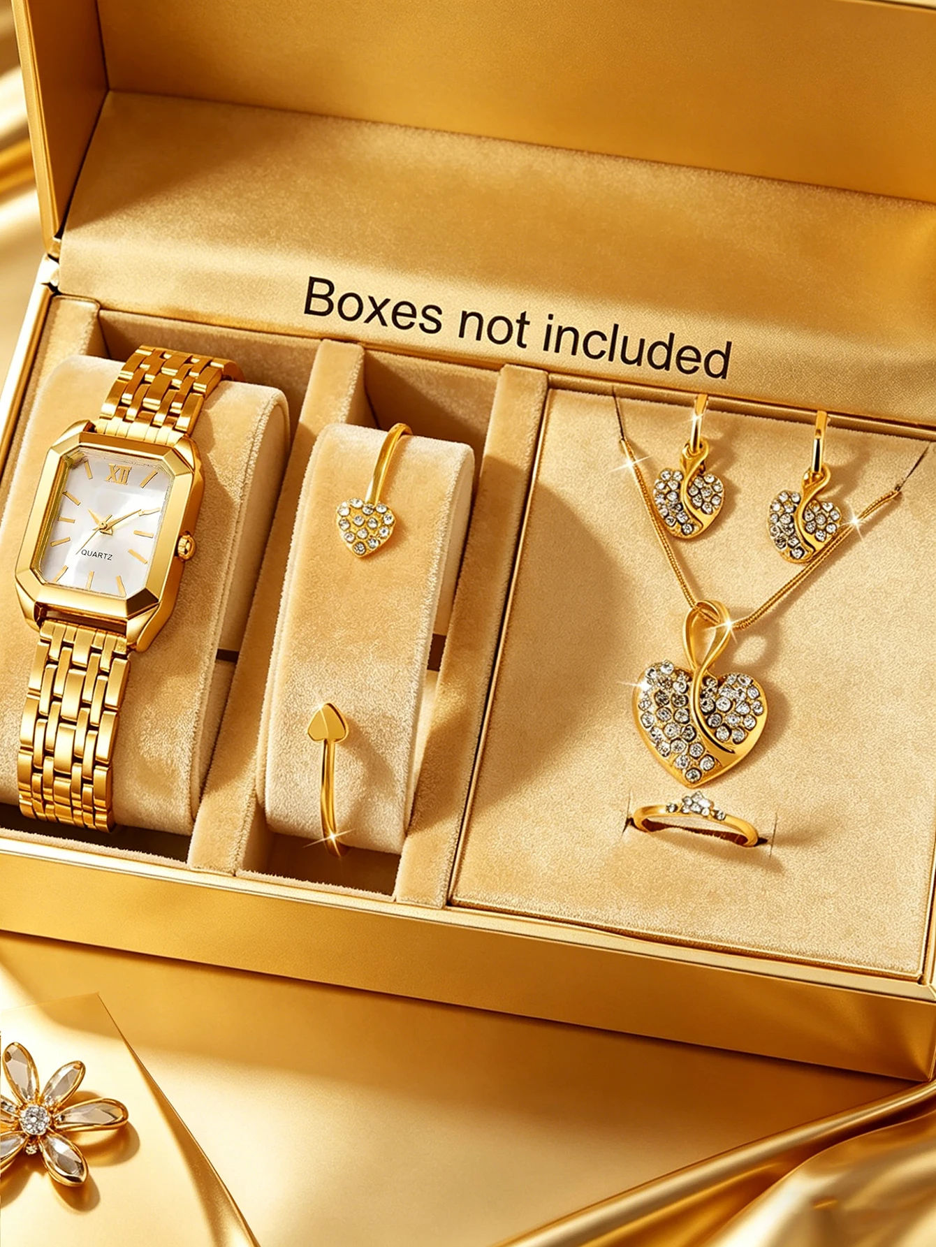 Does Jewelry Include Watches - The lady's compact quartz watch and