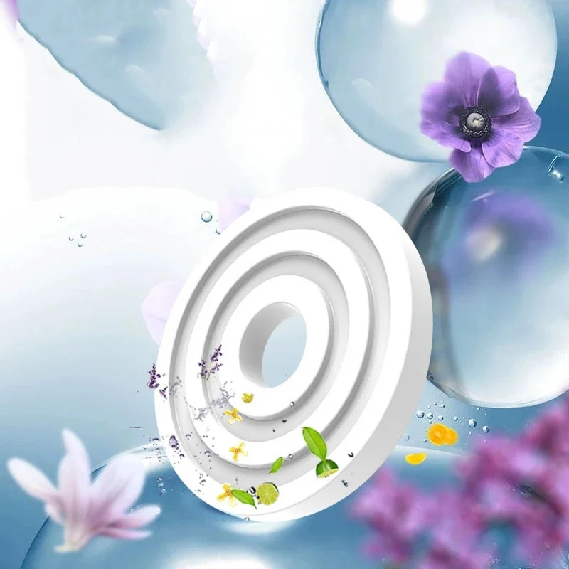 Recharge de tablette aromatique de voiture, 10 pièces, baume solide, parfum léger longue durée, grille d'aération, comprimé de parfum solide, accessoires de voiture