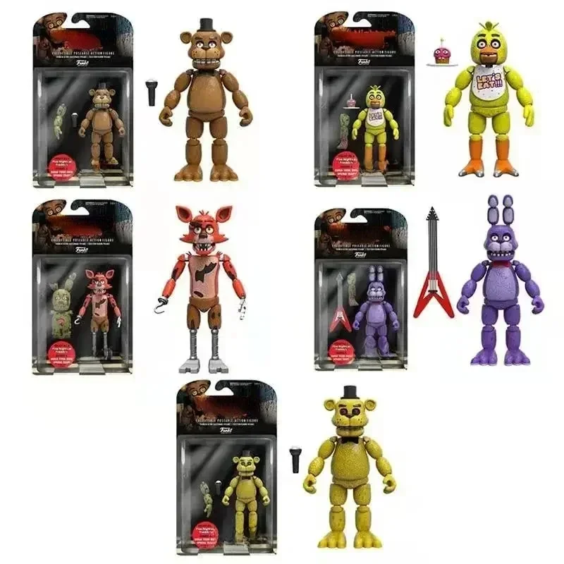 FNAFs beer's middernacht harem vijf nachten gezamenlijke beweegbare afneembare game randapparatuur hand kantoorjongen Freddy's - afbeelding 2