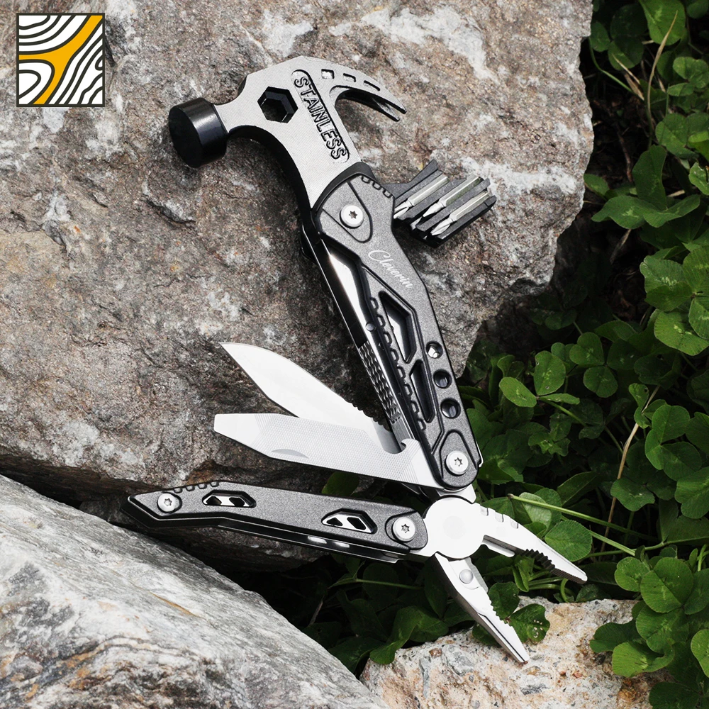 Multi-tool Camping Fishing McGuiber Knife Pack Hammer