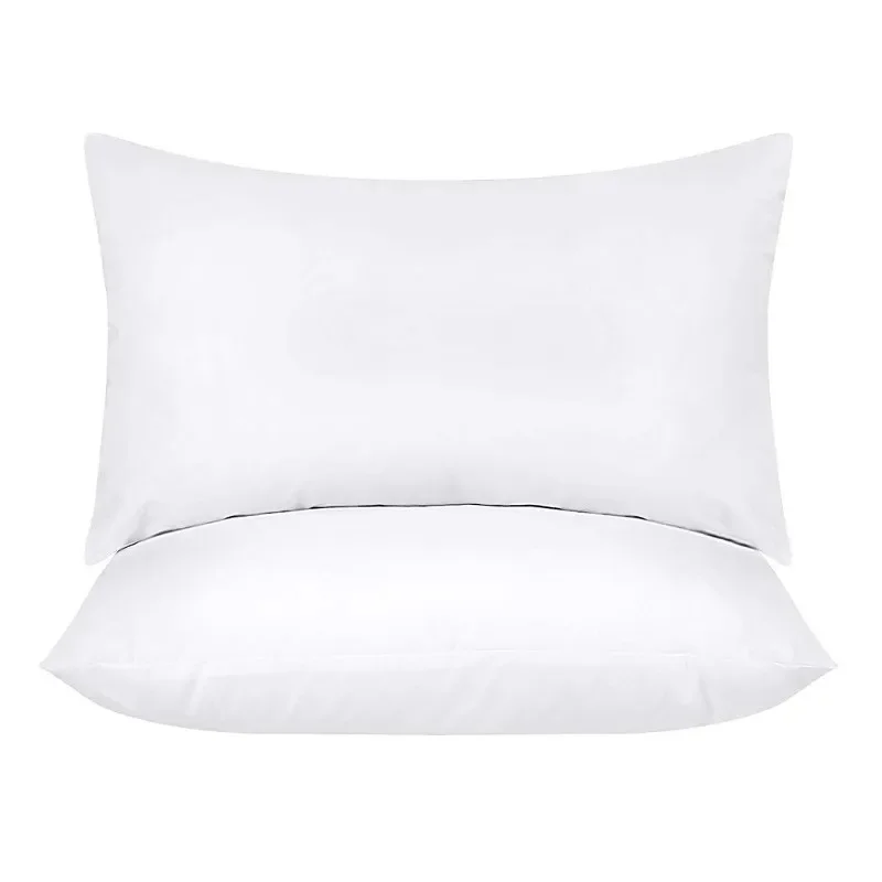 Coussin Décoratif Blanc Doux et Duveteux, 30x50cm, 45x45cm, 50x50cm