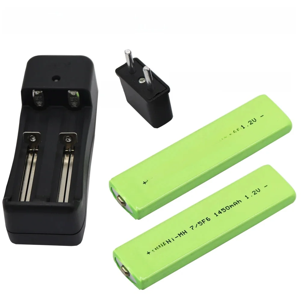 1.2V 1450mAh NIMH Batterij met Oplader Voor Sony Walkman MD CD Cassettespeler 7/5F6 67F6 Ni-Mh Kauwgom Batterij - afbeelding 2
