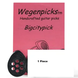 Wegenpicks Handcrafted Bigcity Jazz Guitar Pick Designed for Acoustic, Jazz, & Blues Guitar, 1/piece