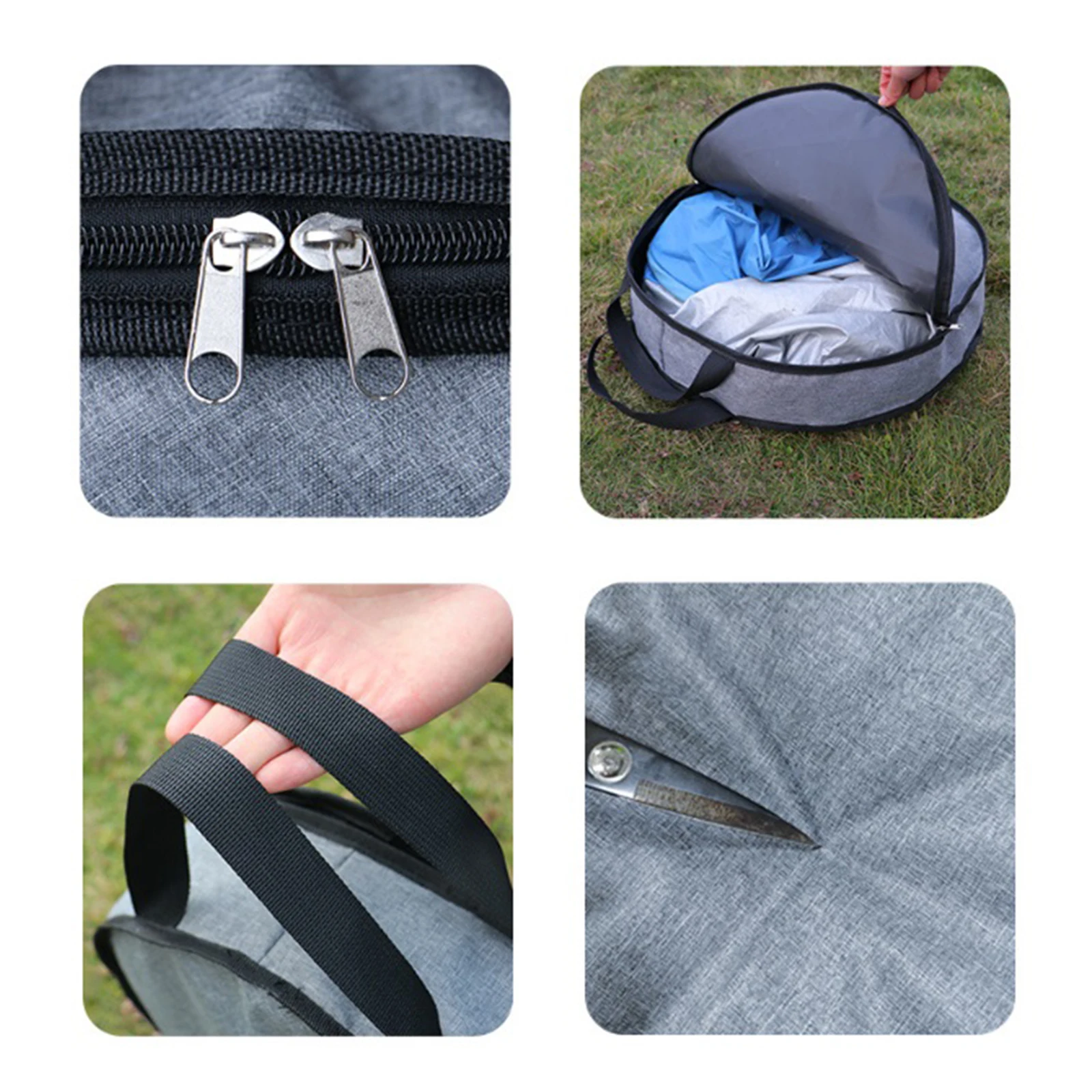 Camping Skillet Bag Portable C - огляд і ціна Camping Cooking Organizer