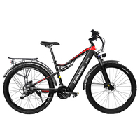 RANDRIDE YG90 mountain electric bike 1000W 17Ah hydraulic front fork 21gears EMTB full suspension adults EU Delivery