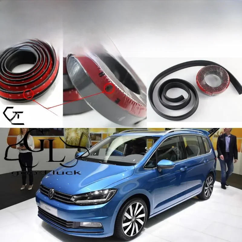 Zderzak wargi deflektor usta dla Volkswagen VW Touran spódnica spódnica dla samochodów fani warg samochodu zobacz Tuning/Body Kit /pasek — zdjęcie 2