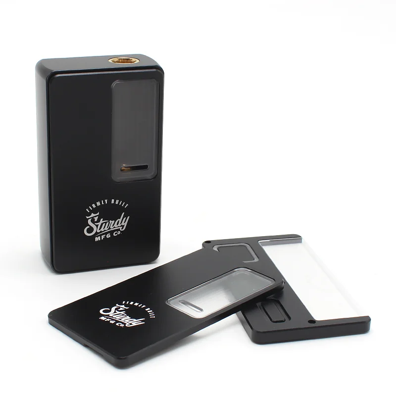 SXK-Placa de Panel de cubierta frontal de repuesto para dotMod dotAIO V2 Pod, Kit resistente de 2 piezas, grabado de aleación de material de aluminio