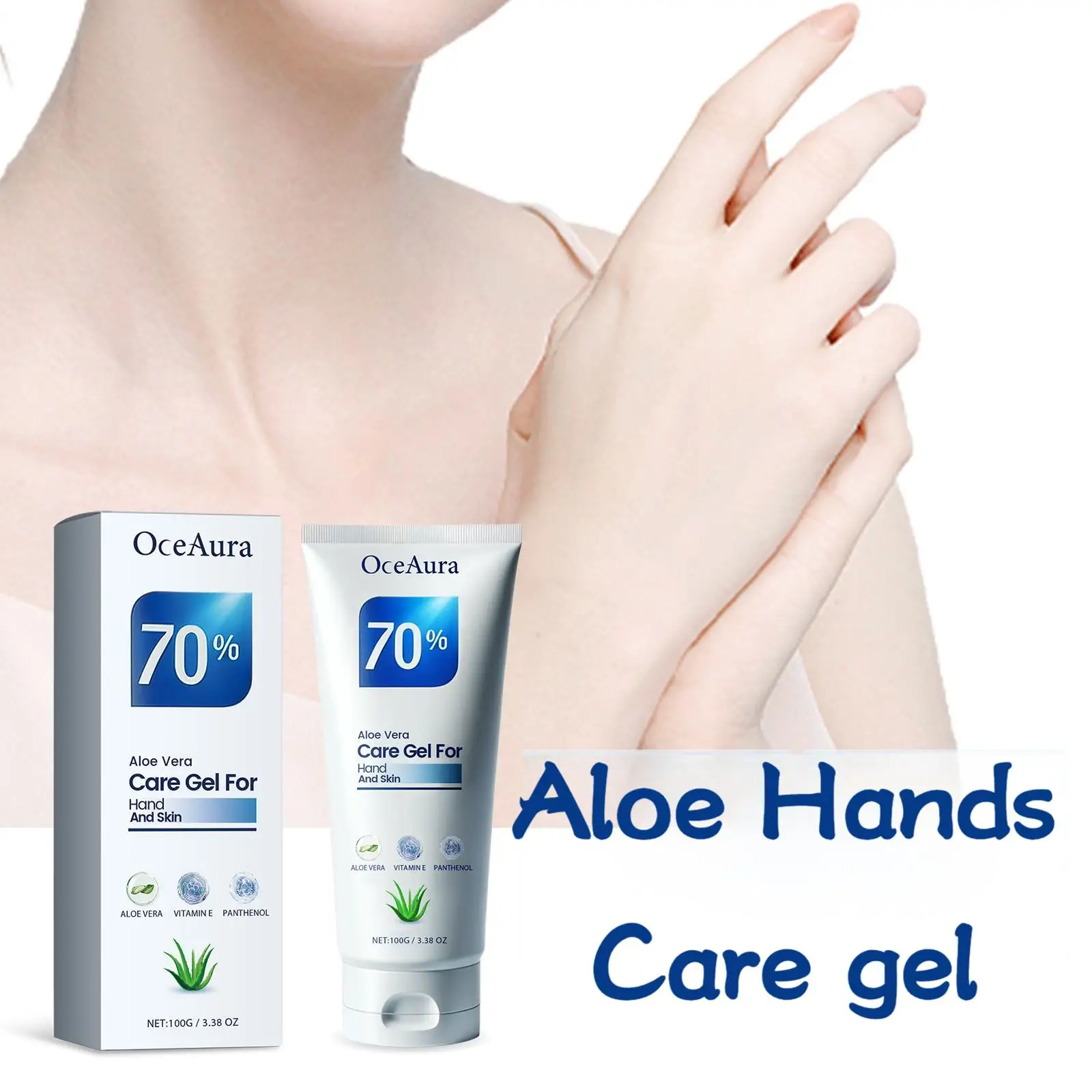 

Oceaura 100 г гель для ухода за руками с алоэ, восстанавливающий потрескавшейся кожей, питающий гель для рук, освежающий, увлажняющий, для гладких тонких линий, гель для рук