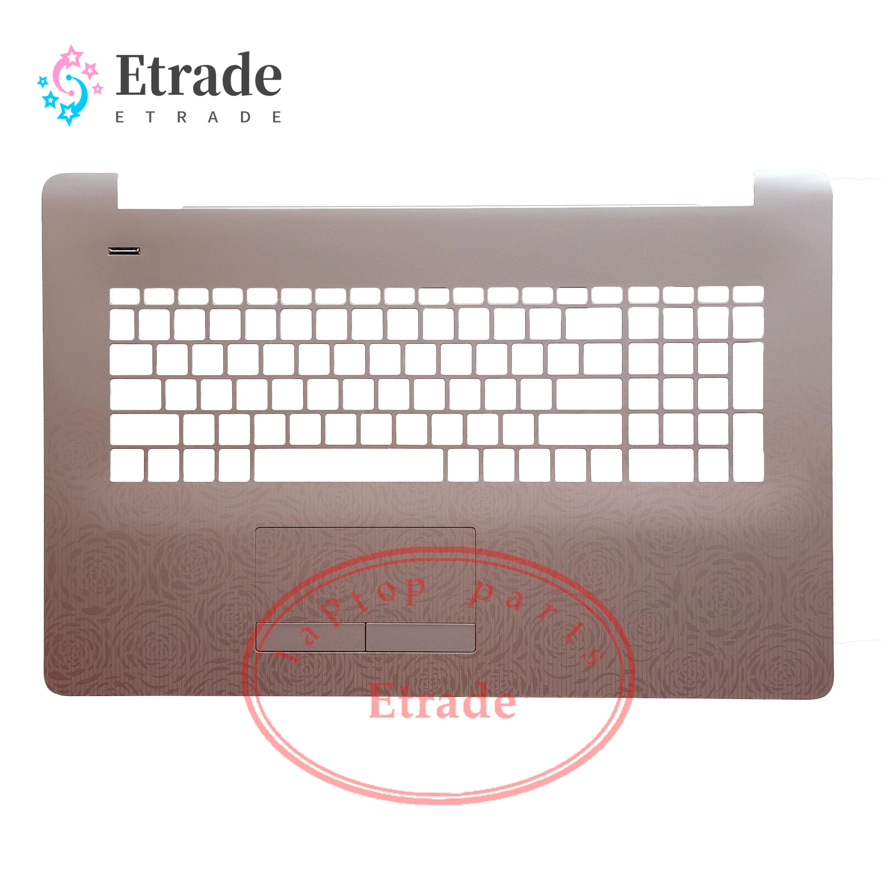 Imagem -03 - Laptop Palmrest Tampa da Caixa Superior Painel de Teclado para hp Pavilion 17-bs 17-br 17-ak Tpn-w129 W130 Série Novo e Original